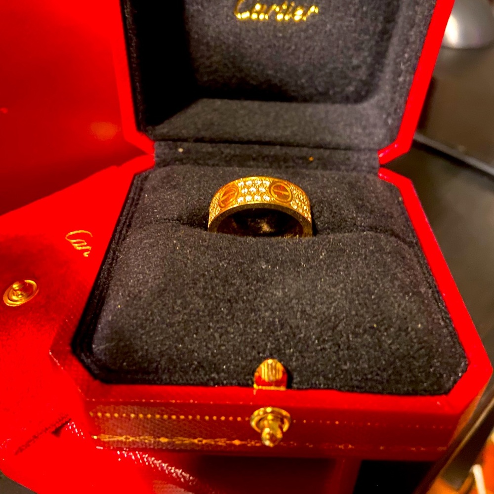 LOVE wedding band